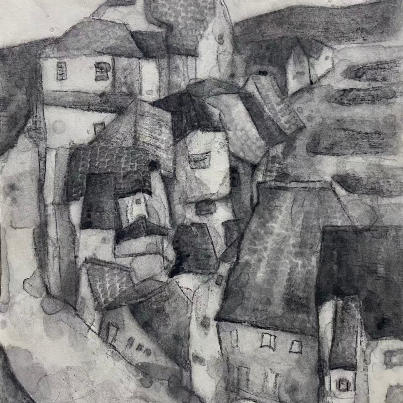 陈雅蒙作品《屋-1》