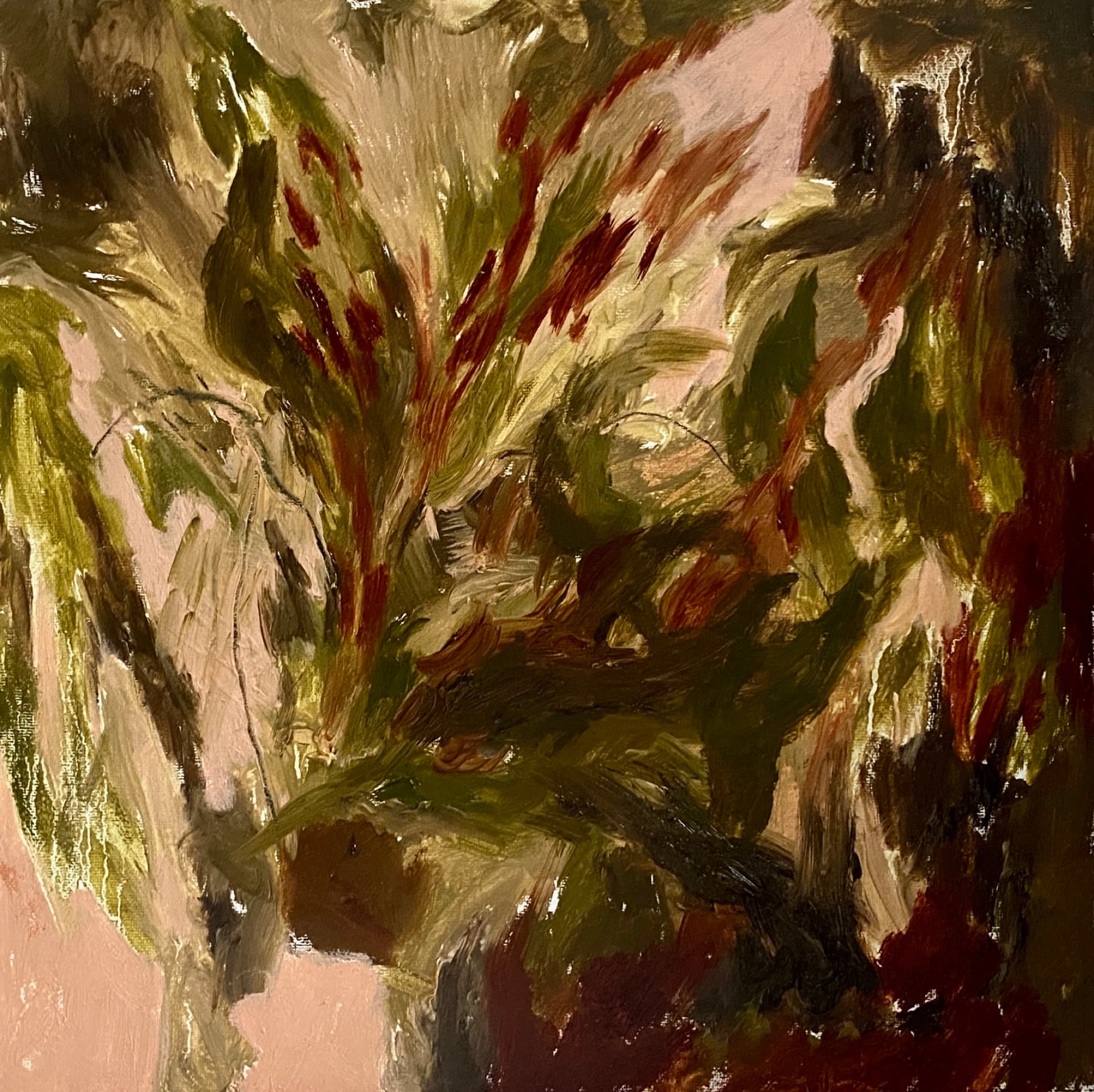 涌出潮湿的火焰一，刘佳茗作品