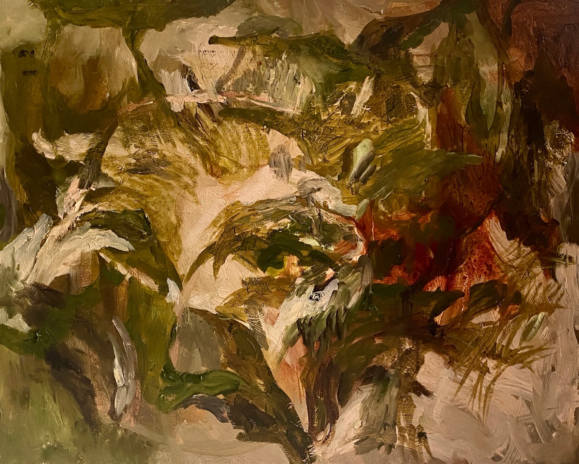 涌出潮湿的火焰二，刘佳茗作品